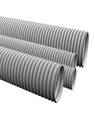 Труба ПВХ гофрир. легкая, диам 50мм Экопласт 10050 в Стерлитамаке Труба гофрированная Pintop.ru