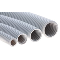 Труба HFFR гофрир. легкая, с зондом,без галогена, ПЛЛ 32мм Экопласт 20132HFR-W