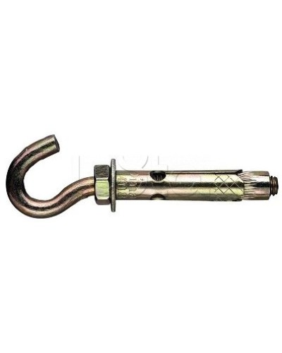 Анкерболт с крюком М8 10х80, (1уп=50шт) Экопласт (47583) в Стерлитамаке Крепеж Pintop.ru