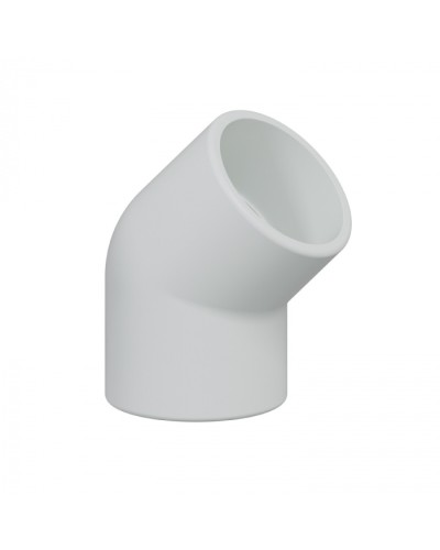 Поворот 45гр., дляаспирационной системы D25мм, АБС, цвет белый (10шт) Экопласт (49225-10W) в Стерлитамаке Пожарные извещатели Pintop.ru
