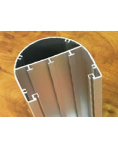 Колонна алюминевая под суппорт (односторонняя) 350мм Экопласт 70135 в Стерлитамаке Системы лючков и колонн Pintop.ru