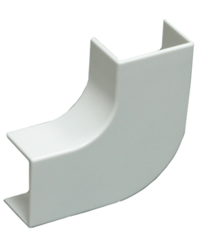Угол 40х25мм плоский плавный ст.TIA, E110 (10шт) Экопласт 72308-10-E110 в Стерлитамаке Аксессуары для кабель-канала Pintop.ru
