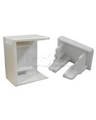 Заглушка для кабель-канала МЕХ, для сечения 40x16 Экопласт 72806 в Стерлитамаке Аксессуары для кабель-канала Pintop.ru