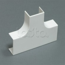 Тройник плавный стандарт TIA 60х40 мм Экопласт 76415R