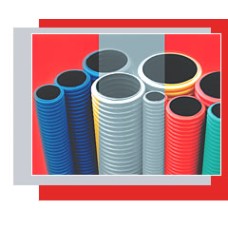 Труба для прокладки кабеля под землей D50мм (внешн.) Экопласт 80050