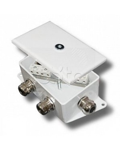 Коробка монтажная огнестойкая Гефест КМ-О (10к)-IP66-d, четыре ввода 120х80х68 в Стерлитамаке Распределительные коробки Pintop.ru