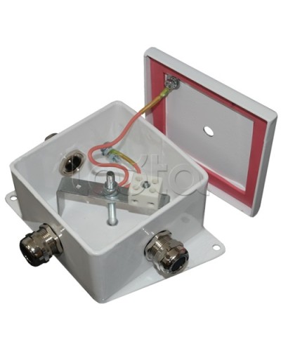 Коробка монтажная огнестойкая Гефест КМ-О (2к*6,0)-IP66 три ввода 100х100 в Стерлитамаке Распределительные коробки Pintop.ru