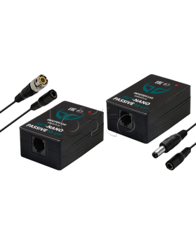 Комплект для передачи видеосигнала Инфотех AVT-Nano Passive M/VP в Стерлитамаке Видеоусилители, Модуляторы, Делители Pintop.ru