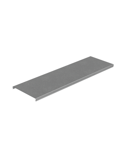 Крышка лотка 200х1,0 L2500 мм ПЛЮС INOX304 КМ-Профиль (KLplus200-1.0-2500 INOX304) в Стерлитамаке Аксессуары для лотков Pintop.ru