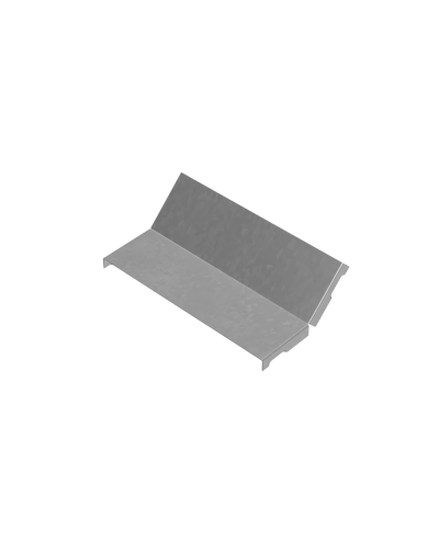 Крышка внутреннего вертикального угла 45 гр. 200 мм ПЛЮС HD КМ-Профиль (KNLplus45-200 HD) в Стерлитамаке Аксессуары для лотков Pintop.ru