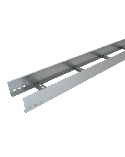 Лоток лестничный 100х500х1,2 L2500 мм HD85 КМ-профиль (LL100-500-1.2-2500 HD85) в Стерлитамаке Кабельные лотки Pintop.ru