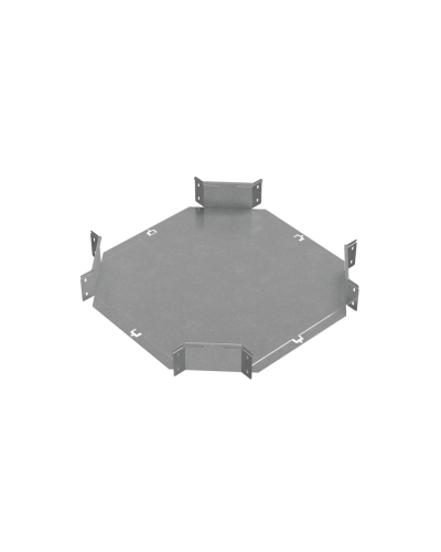 Х-разветвитель 100х400 мм ПЛЮС HD85 КМ-профиль (XDplus100-400 HD85) в Стерлитамаке Аксессуары для лотков Pintop.ru