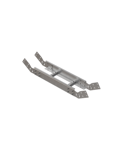 Вертикальный шарнирный угол 100х150х1,2 мм N КМ-профиль (LSHL100-150-1.2 N) в Стерлитамаке Аксессуары для лотков Pintop.ru