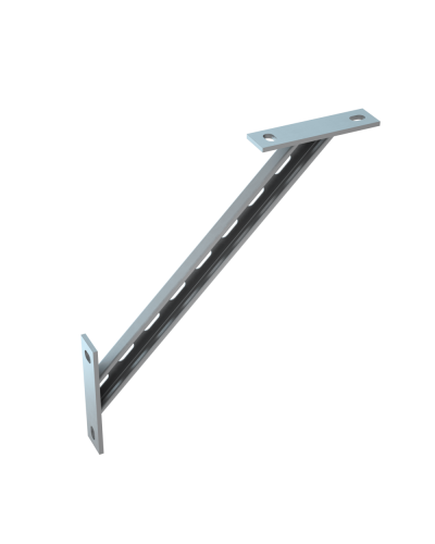 Укосина для консолей 600 мм КМ-Профиль (UK600) в Стерлитамаке Аксессуары для лотков Pintop.ru