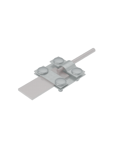 Контрольный соединитель полоса до 40 мм пруток Ø 5-10 мм HD КМ-Профиль (KS-B40-D5-10 HD) в Стерлитамаке Монтажные материалы Pintop.ru