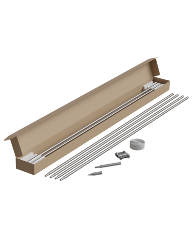 Комплект заземления из 6 стержней Ø 16 мм L=1,5 м TD КМ-Профиль (KTZ-D16-6 TD) в Стерлитамаке Монтажные материалы Pintop.ru