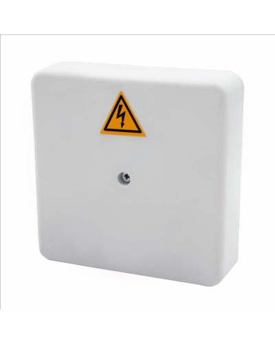 Коробка распределительная огнестойкая КРОПС-П2, IP41, габаритные размеры 100х100х30 мм, для кабелей сечением до 2,5 мм2, 2 клеммы КМ-Профиль (FRJB-KM-P2-2.5-02-КРОПС-IP41) в Стерлитамаке Распределительные коробки Pintop.ru