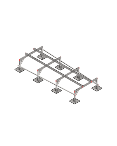 Опорная конструкция для установки оборудования TECHNORAPTOR STEELFOOT 1200х3000 тип 3 КМ-профиль (KM-TR-STF-SSEI-1200-3000-3) в Стерлитамаке Системы видеонаблюдения Pintop.ru