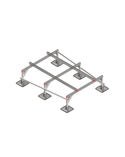 Опорная конструкция для установки оборудования TECHNORAPTOR STEELFOOT 1500х2000 тип 2 HD КМ-профиль (KM-TR-STF-SSEI-1500-2000-2 HD) в Стерлитамаке Системы видеонаблюдения Pintop.ru