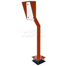 Стойка для считывателя Аякс 300х400 мм, черная, Базовая, наклонная