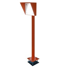 Стойка для считывателя Аякс 170х180 мм, оранжевая, Базовая, прямая