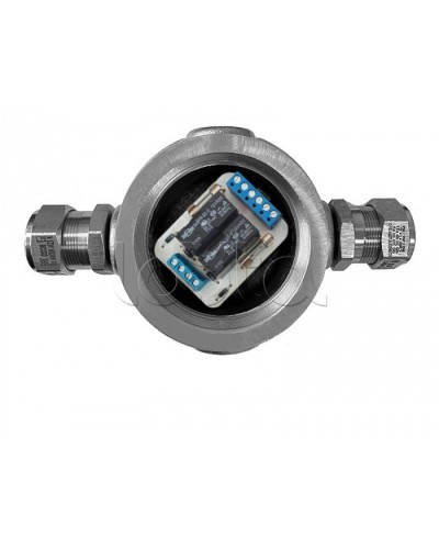 Магнито-Контакт УК-ВК-Ех-24 АЯКС П, с двумя кабельными вводами ВН20 в Стерлитамаке Комутационные взрывозащищенные коробки Pintop.ru