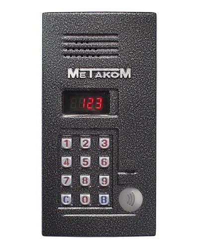 Блок вызова домофона Метаком MK2012-MFEV в Стерлитамаке Блоки вызова многоабонентные Pintop.ru