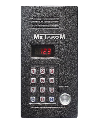 Блок вызова домофона Метаком MK2012-TM4EV в Стерлитамаке Блоки вызова многоабонентные Pintop.ru