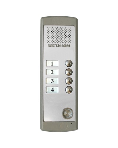 Блок вызова домофона Метаком MK4-K-TM в Стерлитамаке Блоки вызова многоабонентные Pintop.ru