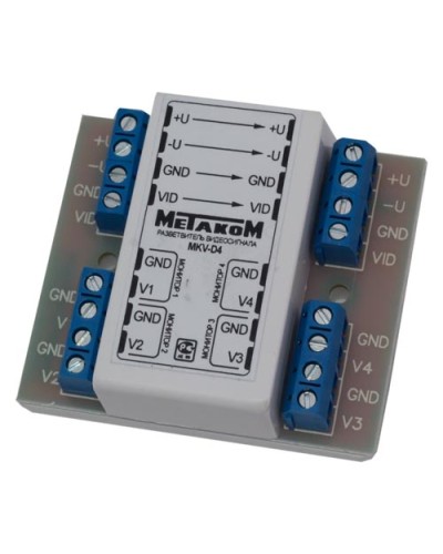 Разветвитель видеосигнала Метаком MKV-D4C в Стерлитамаке Блоки коммутации многоабонентные Pintop.ru