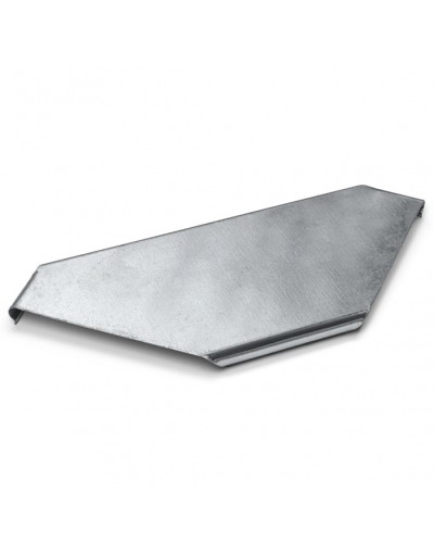 Крышка плоского угла 45° 600x15 (0,8) ПожТехКабель (550-029) в Стерлитамаке Аксессуары для лотков Pintop.ru