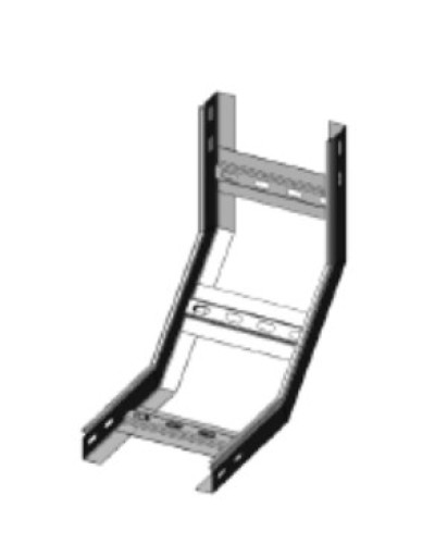 Угол вертикальный внутренний 90° 500х80 (1,2) для лестничного лотка ПожТехКабель (650-916) в Стерлитамаке Кабельные лотки Pintop.ru