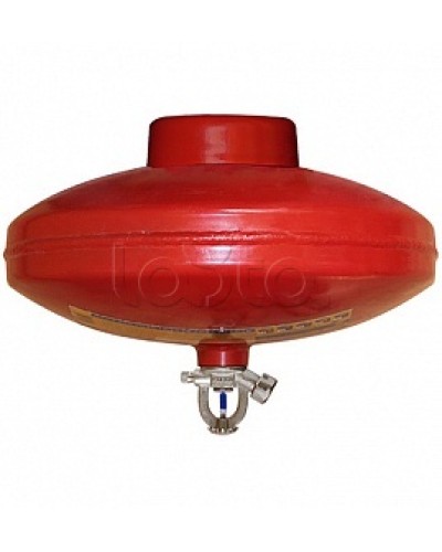 Модуль порошкового пажаротушения ПОЖТЕХНИКА МПП-7/141 МИГ (диск) (температура срабатывания +141°С) (красный) в Стерлитамаке Модули порошковые Pintop.ru