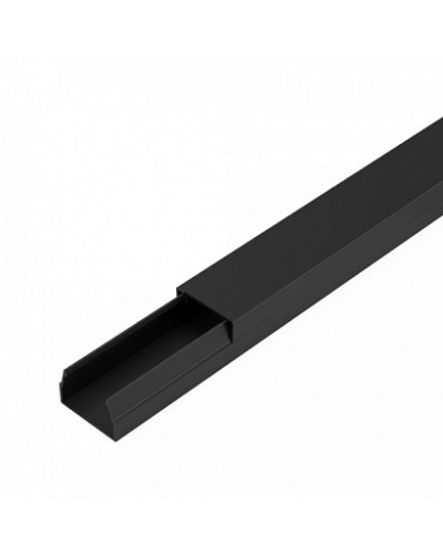 Кабель-канал черный 2-й замок в п/э 15х10 мм (144 м/уп) Промрукав (PR03.0209) в Стерлитамаке Кабель-канал Pintop.ru