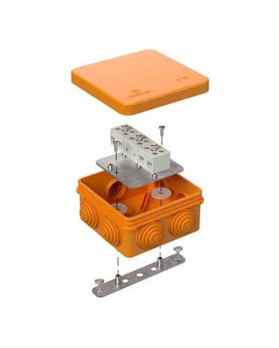 Коробка огнестойкая для о/п 40-0210-FR2.5-6 Е15-Е120 80х80х40 Промрукав в Стерлитамаке Огнестойкие кабельные линии Pintop.ru