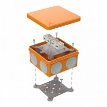 Коробка огнестойкая для о/п двухкомпонентная 60-0300-FR6.0-4-4-Р Е15-Е60 100х100х50 Промрукав (60-0300-FR6.0-4-4-Р)