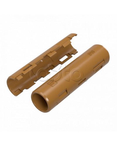 Муфта разборная d16 мм бук (100шт/1200шт уп/кор) Промрукав (PR13.0421) в Стерлитамаке Повороты, муфты, тройники Pintop.ru