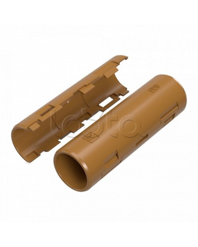 Муфта разборная d20 мм бук (70шт/840шт уп/кор) Промрукав (PR13.0422) в Стерлитамаке Повороты, муфты, тройники Pintop.ru