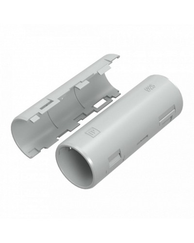 Муфта разборная d25 мм атмосферостойкая серая (5шт/300шт уп/кор) Промрукав (PR13.0431) в Стерлитамаке Повороты, муфты, тройники Pintop.ru