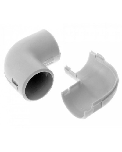 Соединитель угловой разборный д20 (5шт/550шт уп/кор) Промрукав (PR.07520м) в Стерлитамаке Повороты, муфты, тройники Pintop.ru