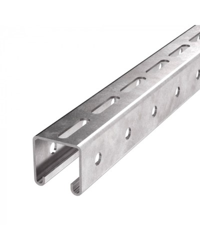 Профиль STRUT HDZ ПС-41х41х400 (2,5мм) Промрукав (PR08.9352) в Стерлитамаке Аксессуары для лотков Pintop.ru