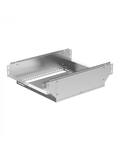 Ответвитель Т-образный вертикальный Стандарт INOX (AISI 304) 500х100 Промрукав (PR16.2735) в Стерлитамаке Аксессуары для лотков Pintop.ru