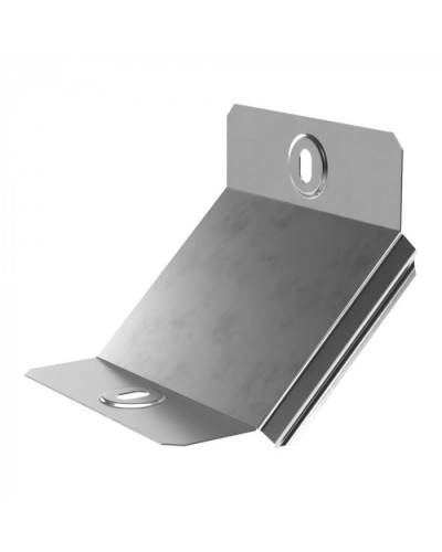 Крышка угла вертикального внутреннего 45 градусов Стандарт INOX (AISI 304) 100 Промрукав (PR16.3164) в Стерлитамаке Аксессуары для лотков Pintop.ru