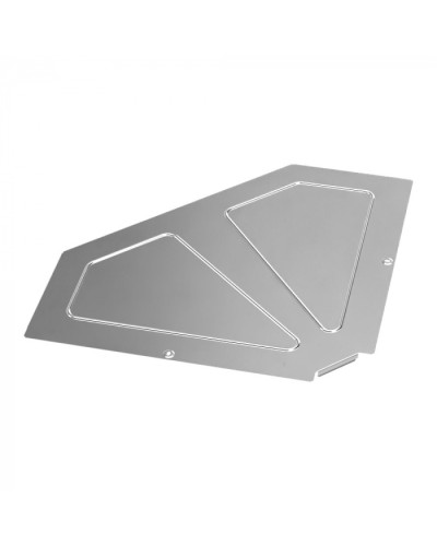 Крышка угла горизонтального 90 градусов Стандарт INOX (AISI 304) 600 Промрукав (PR16.3522) в Стерлитамаке Аксессуары для лотков Pintop.ru