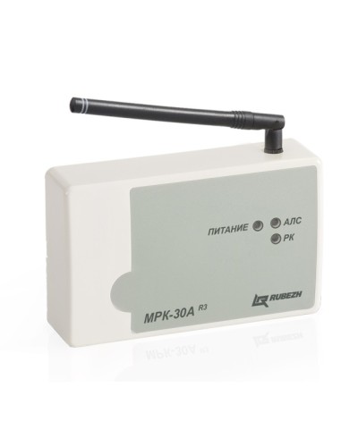 Модуль радиоканальный Рубеж МРК-30А-R3 в Стерлитамаке Адресная система пожарной сигнализации РУБЕЖ Pintop.ru