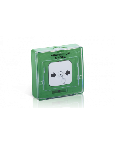 Устройство дистанционного пуска адресное Рубеж УДП 513-11-R3 ПОЖАРНЫЙ ВЫХОД, цвет зеленый в Стерлитамаке Адресная система пожарной сигнализации РУБЕЖ Pintop.ru