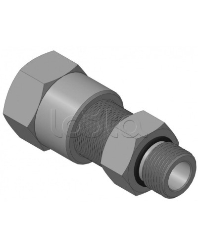 Кабельный ввод с резьбой G1/2 мм для прокладки кабеля в металлорукаве РЗ-ЦП-15, с уплотнением кабеля и проходным диаметром кабеля d=8-12 мм Спектрон КВМ-15/12-Н-G1/2 в Стерлитамаке Аксессуары для кабель-канала Pintop.ru