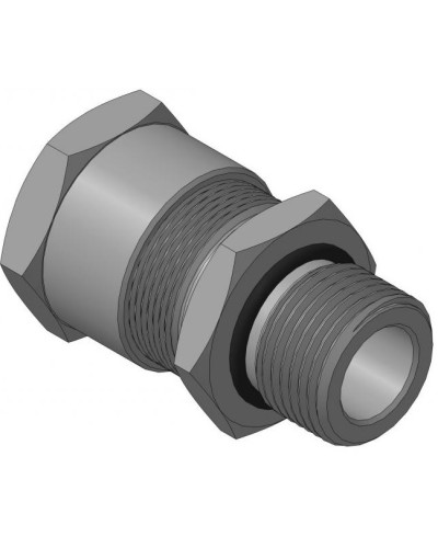 Кабельный ввод с резьбой G1/2 мм для открытой прокладки кабеля с проходным диаметром d=8-12 мм Спектрон КВН-ЕХЕ-12-М-G1/2 в Стерлитамаке Аксессуары для кабель-канала Pintop.ru