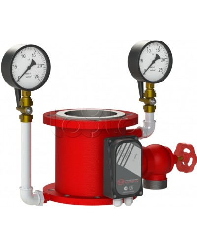 Узел управления спринклерный водозаполенный Спецавтоматика УУ-С65/1,6В-ВФ.О4 Прямоточный-65-01 с камерой задержки в Стерлитамаке Устройства пуска водяного пожаротушения Pintop.ru