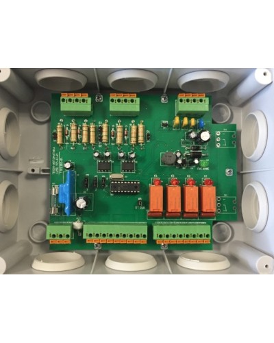 Концентратор управляющий-4 с RS-интерфейсом Текон-Автоматика КУП-4RS в Стерлитамаке Дополнительное оборудование для ОПС Pintop.ru